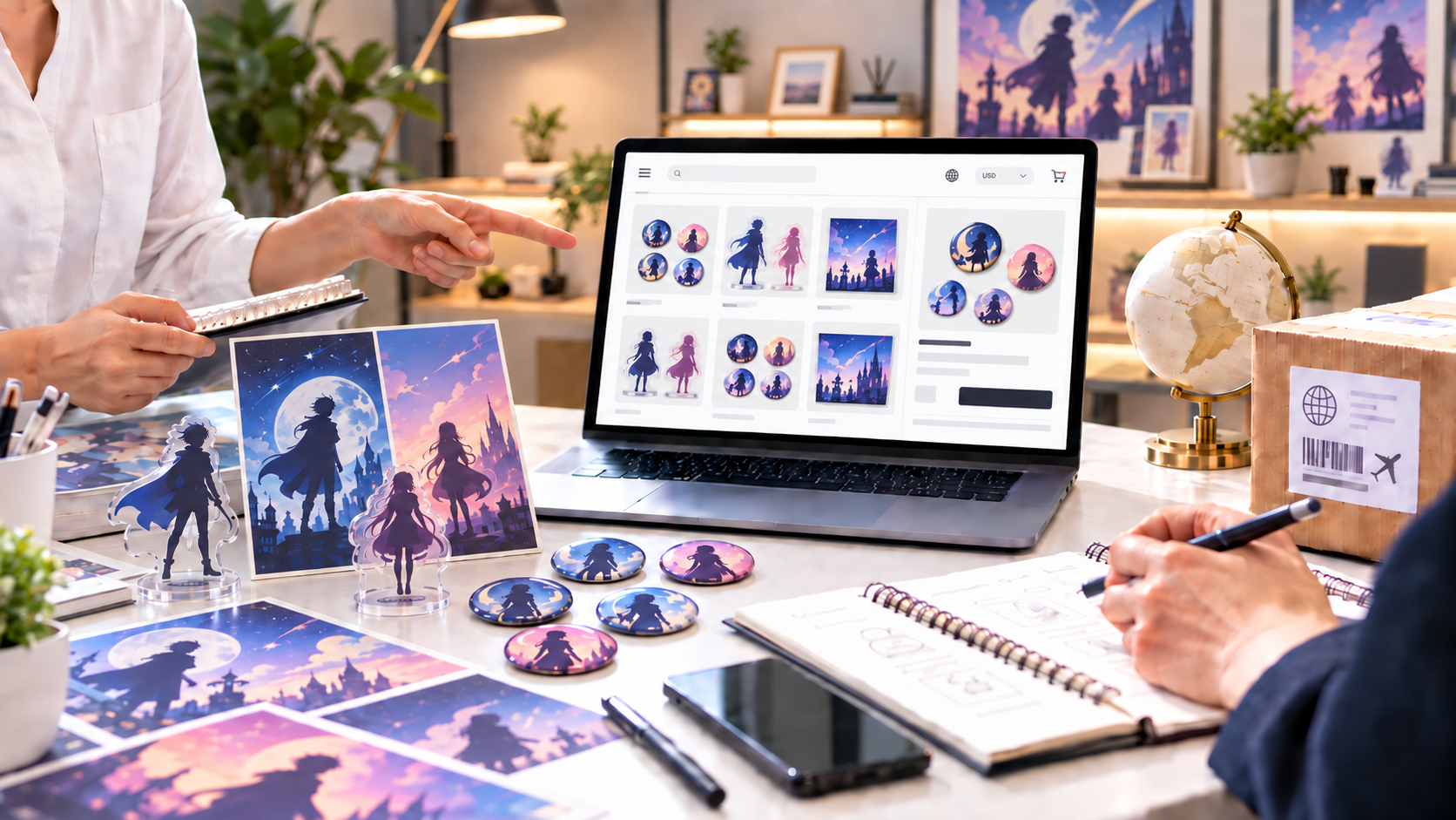 Shopify構築×越境ECを同時始動。キャラクターグッズ公式ECを約5ヶ月で公開